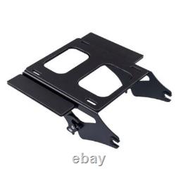 Advanblack Black Cherry Razor Tour Pack Trunk Luggage For Harley Touring 97+