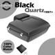Advanblack Black Quartz Rushmore Chopped Tour Pack Fits Harley/softail 97+