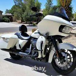 Advanblack Bonneville Salt Pearl Lower Fairings Kit Fits 14+ Harley Touring