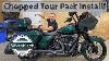Advanblack Chopped Tour Pack For Harley Davidson Touring Models Unboxing U0026 Install