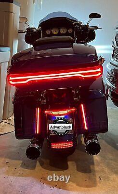 Advanblack''Reaper'' Red Tour Pack LED Running/Brake/Turn Signals Light