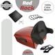 Advanblack Red Rock King Tour Pack Black Hinges For 97+ Harley