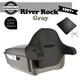 Advanblack River Rock Gray Rushmore King Tour Pack Pak For 97+ Harley/softail