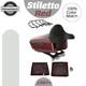 Advanblack Stiletto Red King Tour Pak Pack Black Hinges & Latch For 1997+ Harley