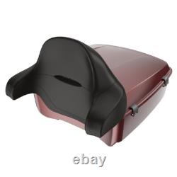 Advanblack Stiletto Red King Tour Pak Pack Black Hinges & Latch For 1997+ Harley Advanblack Stiletto Red King Tour Pak Pack Black Hinges & Latch For 1997+ Harley