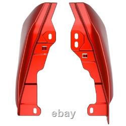 Advanblack Whiskey Fire Mid Frame Air Deflectors For Harley Touring 2009+