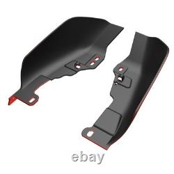 Advanblack Whiskey Fire Mid Frame Air Deflectors For Harley Touring 2009+