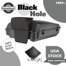 Advanblak BLACK HOLE Rushmore Razor Tour Pak Pack Pad For 97+ Harley/Softail