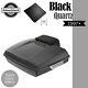 Advanblak Black Quartz Rushmore Razor Tour Pak Pack Pad For 97+ Harley/softail