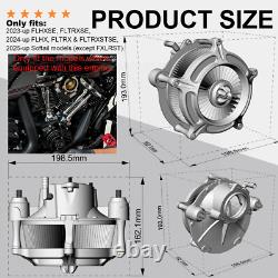 Air cleaner filter intakes for harley touring 2024-later CVO Street Road Glide