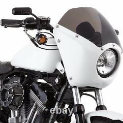 Arlen Ness Black Mini Oval Micro Mirrors Set Pair Black Harley Dyna Touring XL