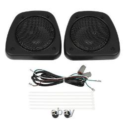 Audio Lower Fairing Speakers Kit For Harley Touring Electra Glide FLHT 2006-2013