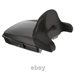 BLACK JACK METALLIC Rushmore Razor Tour Pack Wrap Around For Harley/Softail 97+ BLACK JACK METALLIC Rushmore Razor Tour Pack Wrap Around For Harley/Softail 97+