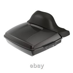 BLACK JACK METALLIC Rushmore Razor Tour Pack Wrap Around For Harley/Softail 97+ BLACK JACK METALLIC Rushmore Razor Tour Pack Wrap Around For Harley/Softail 97+