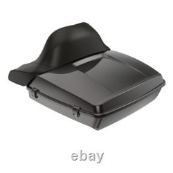 BLACK JACK METALLIC Rushmore Razor Tour Pack Wrap Around For Harley/Softail 97+ BLACK JACK METALLIC Rushmore Razor Tour Pack Wrap Around For Harley/Softail 97+