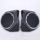 Black King Rear 6.5 Speaker Pods For Harley Touring Tour Pak Pack Road King 14+