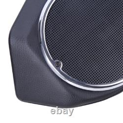 BLACK King Rear 6.5 Speaker Pods For Harley Touring Tour Pak Pack Road King 14+