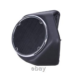 BLACK King Rear 6.5 Speaker Pods For Harley Touring Tour Pak Pack Road King 14+