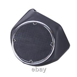 BLACK King Rear 6.5 Speaker Pods For Harley Touring Tour Pak Pack Road King 14+