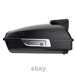 BLACK PEARL Advanblak For 97+ Harley/Softail Rushmore Razor Tour Pack Pad