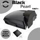 Black Pearl For 97+ Harley/softail Advanblak Rushmore Razor Tour Pak Pack Pad