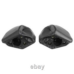 Backrest Rear Speaker Fit For Harley Pack Touring Electra Glide 2014-Up
