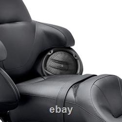 Backrest Rear Speaker Fit For Harley Pack Touring Electra Glide 2014-Up