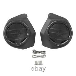 Backrest Rear Speaker Fit For Harley Pack Touring Electra Glide 2014-Up