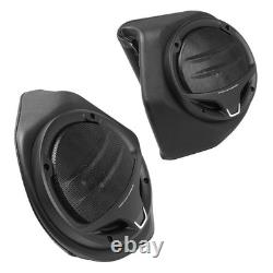 Backrest Rear Speaker Fit For Harley Pack Touring Electra Glide 2014-Up
