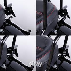 Backrest Sissy Bar & Luggage Rack Docking Kit Fit For Harley Touring 2014-2023