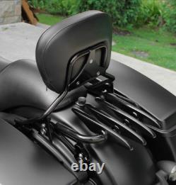 Backrest Sissy Bar & Luggage Rack Docking Kit Fit For Harley Touring 2014-2023