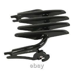 Backrest Sissy Bar Stealth Luggage Rack Dock Hardware For Harley Touring 09-13