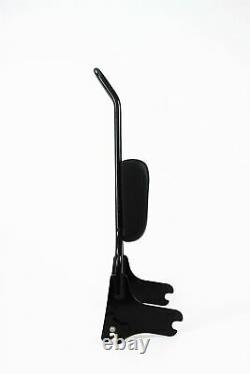 Backrest Tall Sissy Bar W Pad 4 Harley Touring Road King Glide 1997-2008