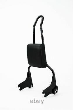 Backrest Tall Sissy Bar W Pad 4 Harley Touring Road King Glide 1997-2008