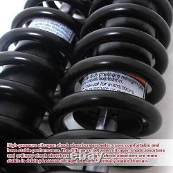 Black 13.5 343mm Shocks Absorbers Suspension Universal Fit For Harley Touring