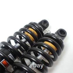 Black 13.5 343mm Shocks Absorbers Suspension Universal Fit For Harley Touring