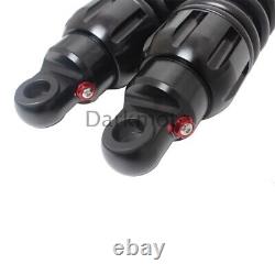 Black 13.5 343mm Shocks Absorbers Suspension Universal Fit For Harley Touring