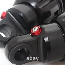 Black 13.5 343mm Shocks Absorbers Suspension Universal Fit For Harley Touring