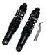 Black 13 Rear Suspension Shocks For 1984-2023 Harley Davidson Touring Models