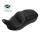 Black 2-up Driver Passenger Gel Seat Fit For Harley Touring Tri Glide 2009-2023