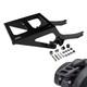 Black 2-up Mounting Rack Fit For Harley Tour-pak Deluxe Flde 18-24 Flde 18-later