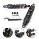 Black 325mm Shock Absorbers Suspension Universal Fit For Harley Touring Honda