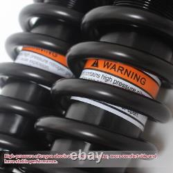 Black 325mm Shock Absorbers Suspension Universal Fit For Harley Touring Honda