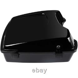 Black 5.5'' Razor Trunk Latch Key Fit For Harley Touring Street Glide 1997-2013