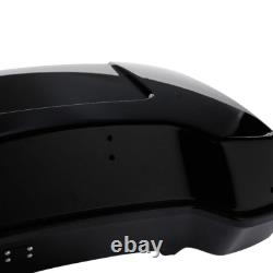 Black 5.5'' Razor Trunk Latch Key Fit For Harley Touring Street Glide 1997-2013