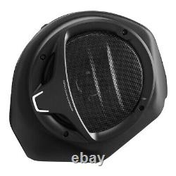 Black 6.5 King Pack Trunk Speakers Fit For Harley Tour Pak Electra Glide 14-24