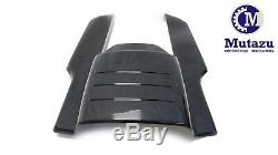 Black 7 rear fender extension filler, stretched add on fit Harley Touring 96-08