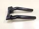 Black 8.5 Handlebar Risers +top Clamp For Harley Tour Glide Sportster 883/1200