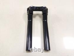 Black 8.5 Handlebar Risers +Top Clamp For Harley Tour Glide Sportster 883/1200