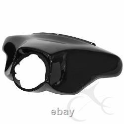 Black ABS Plastic Batwing Inner Outer Fairing For Harley Touring FLHT FLHX 96-13